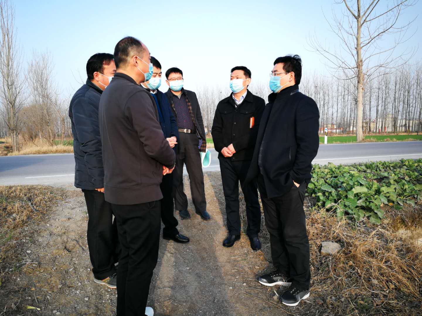 区长宋立敏赴贺疃调研项目建设_潘集区人民政府