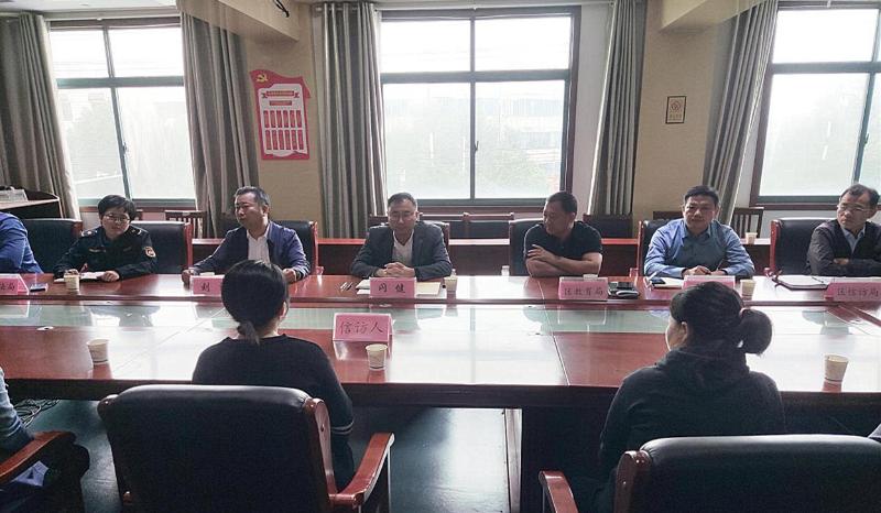 闪健带案下访_潘集区人民政府