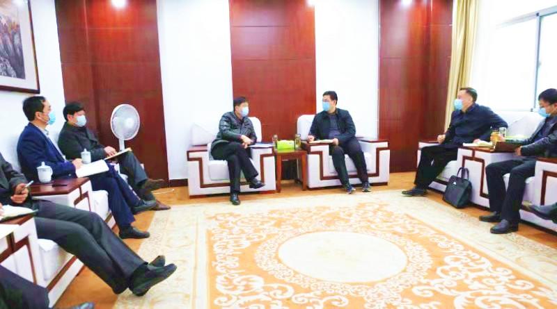 宋立敏一行前往淮南煤业公司督察疫情防控工作_潘集区人民政府