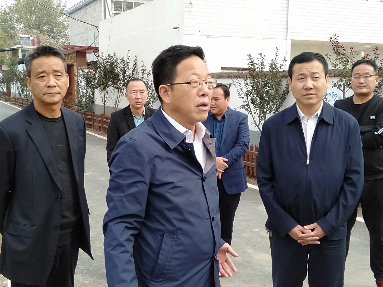 区委书记芮耀宏深入现场督导村镇污水处理项目建设