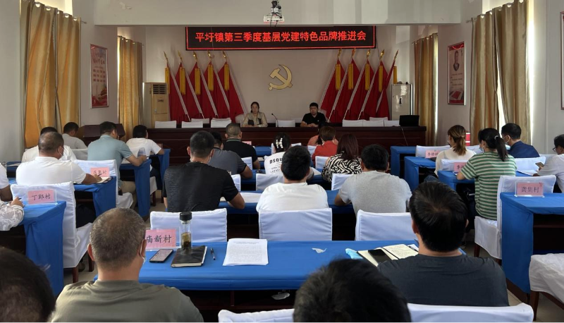 平圩镇三举措抓好党建特色品牌工作
