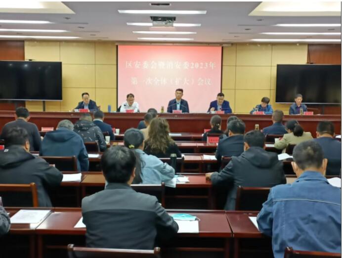 区安委会暨消安委2023年第一次全体（扩大）会议召开