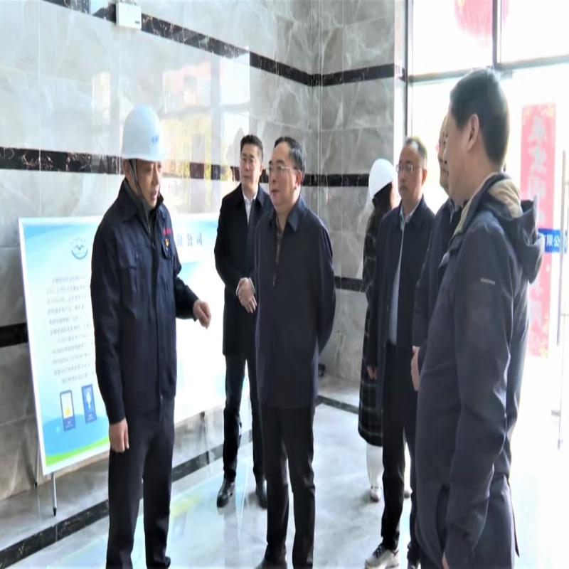 蔡宜骅前往潘集区调研经济社会发展情况